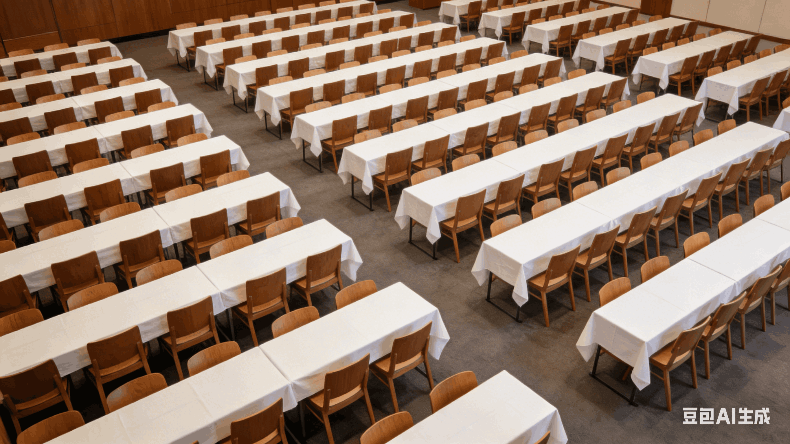 500人剧院式大型会场，阶梯式布局，适合大型年会、发布会